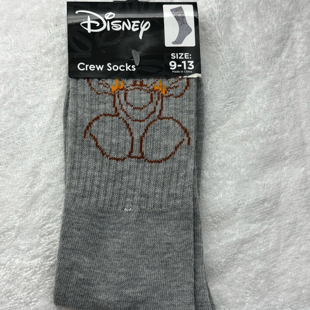 Disney  Winnie The Pooh Tigger Character 360 Design Crew Socks